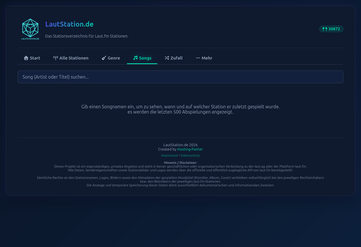 Lautstation.de - Stationsverzeichnis - Screenshot 7