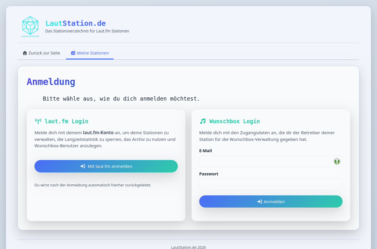 Lautstation.de - Stationsverzeichnis - Screenshot 17