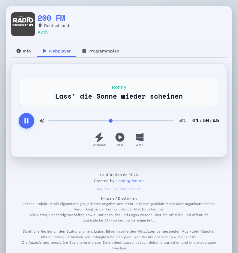 Lautstation.de - Stationsverzeichnis - Screenshot 19
