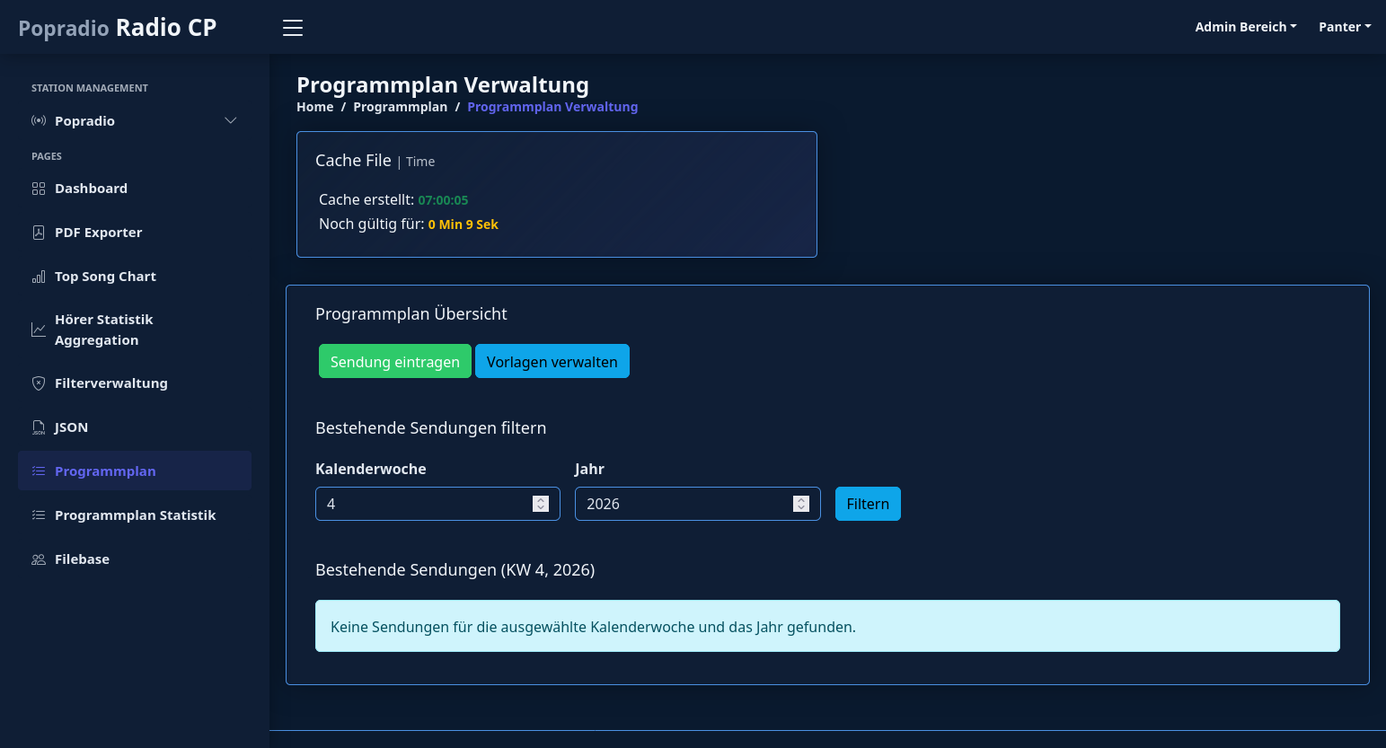RadioCP – Multi-Station Management - Screenshot 4